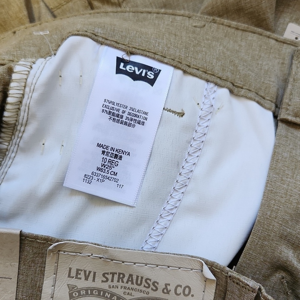 Levi's 511 Boys Size 10 Reg Slim Performance Shorts - Picture 10 of 11